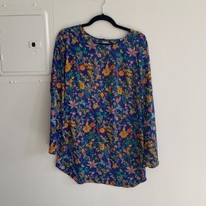 Flynn Skye floral long sleeve mini dress